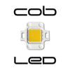 Chip On Board LED. LED fijado a una base de aluminio, con mayor refrigeración, rendimiento lumínico y vida